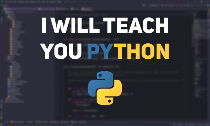 Teach you python programming by Amarftw1 | Fiverr