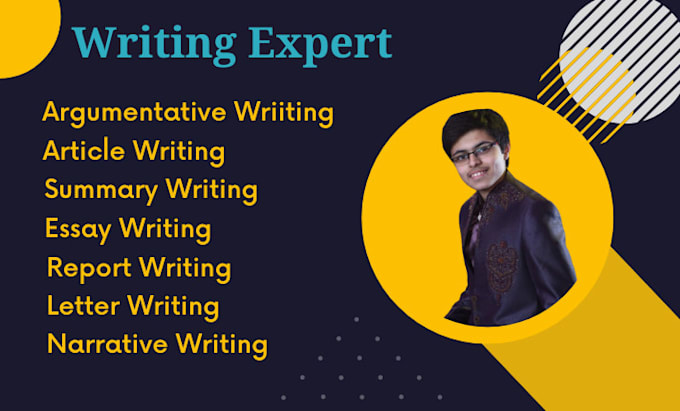 do urgent essay writing, report, narrative, argumentative essay and letter