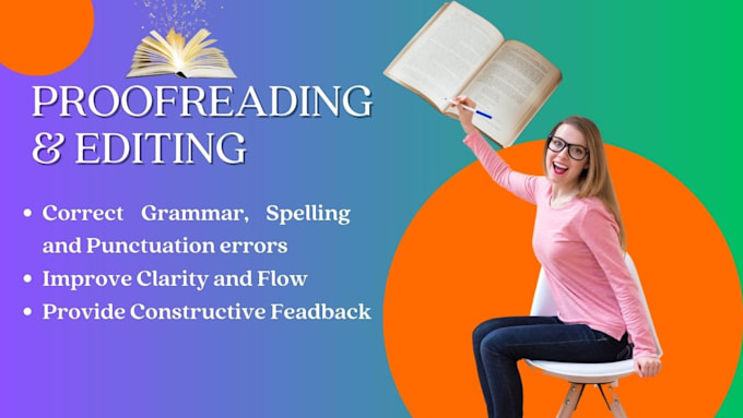 format, proofread and edit your book and journal