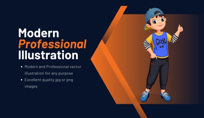create professional personalized illustration art or character