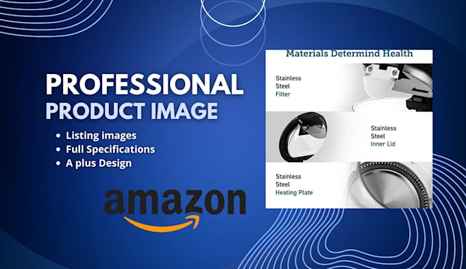 create amazon product listing images, shopify, ebc design