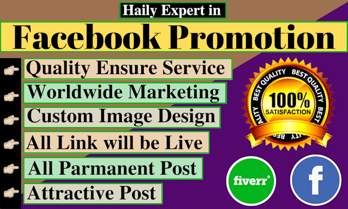 do quick facebook marketing, promotion naturally in the USA