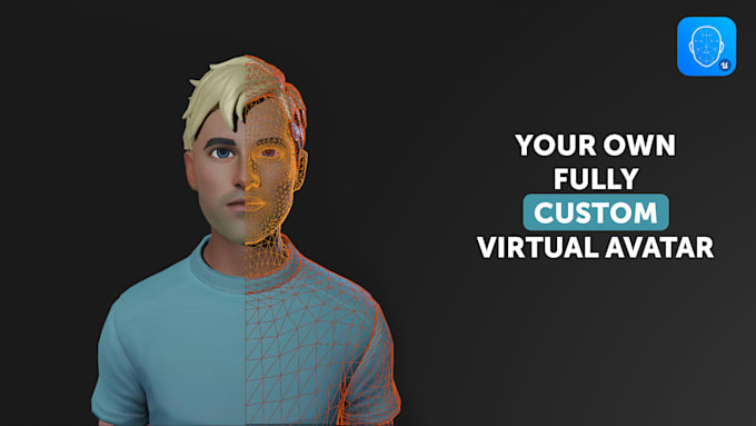 model and rig a professional 3d vtuber avatar