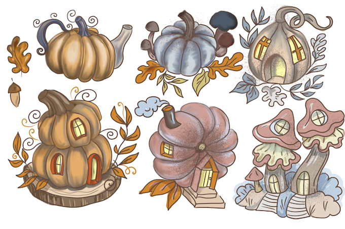 Draw by hand a digital cartoon illustration in color by Paintartcreate ...