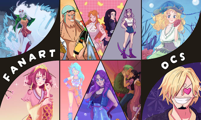 draw your original character, fanarts or avatar