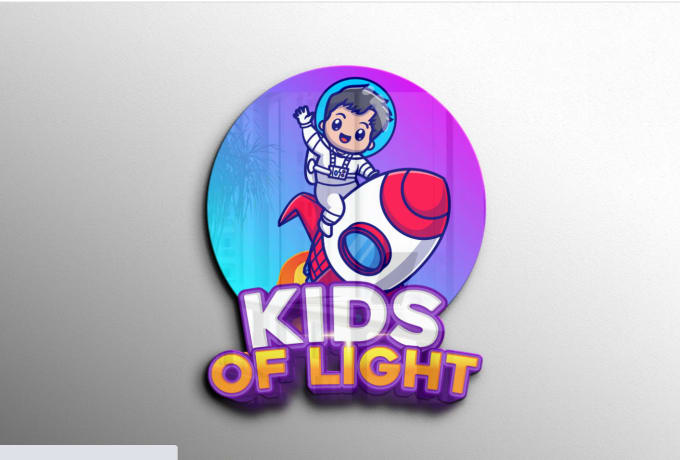 diseño de logotipo de cuidado de niños