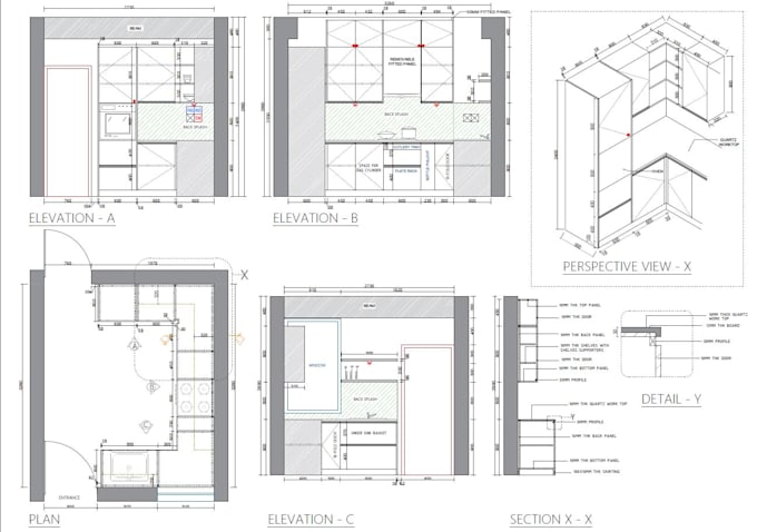 create modern functional kitchen design