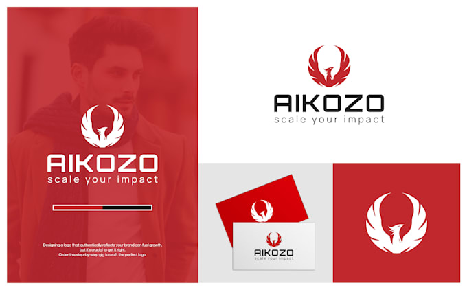 create modern minimalist business logo design