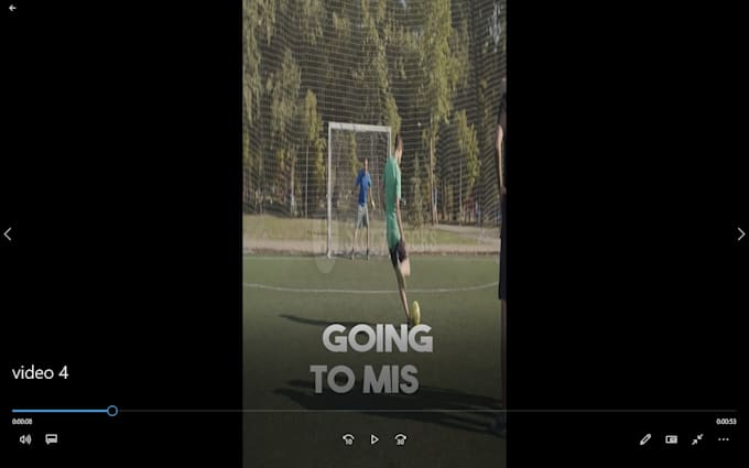 do something good at video captioning
