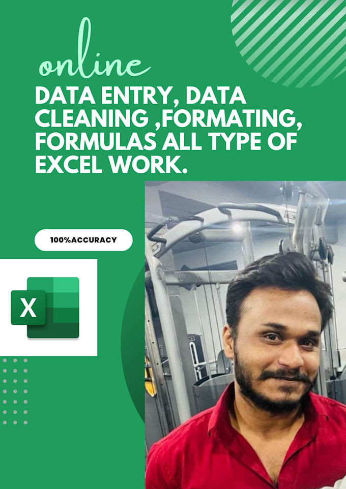 Do data entry in excel data cleaning formatting formulas etc by ...