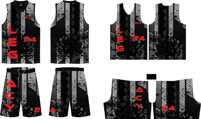 Design your sports apparel patterns or templates for sublimation by ...