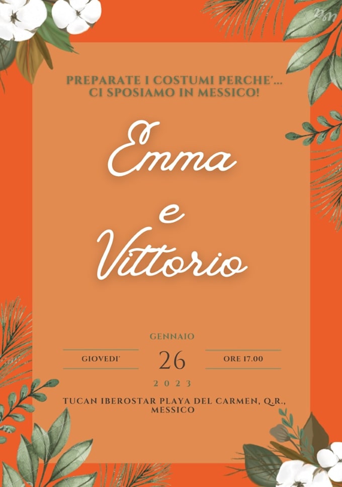 Create for you the best party or wedding or baby shower invitation ever