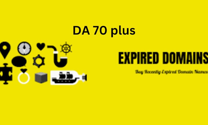provide you ahref high DR 70 expired domains