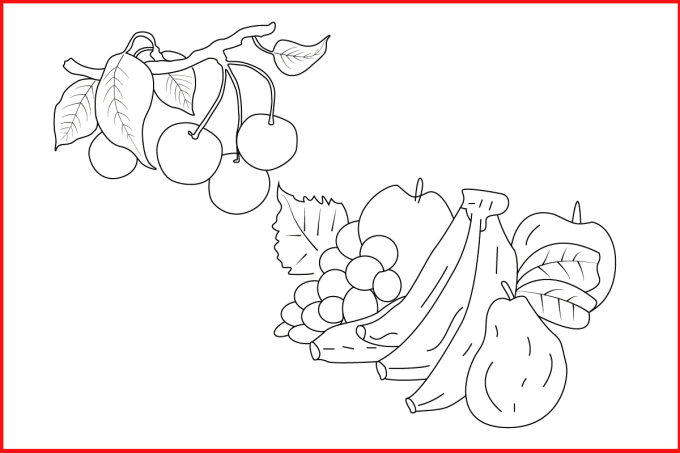 Draw one line art of flowers, fruits, vegetables, plants by Rabby_423 ...