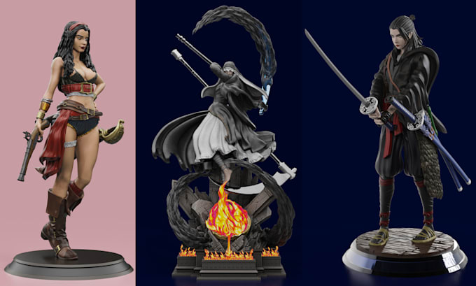 sculpt high quality 3d model for 3d printing