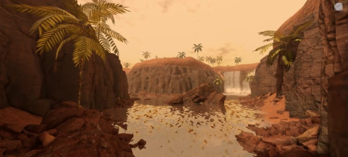 Sell this roblox desert terrain map by Rotariandrei | Fiverr