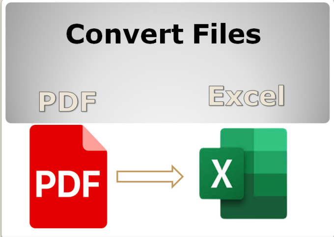 Convert pdf to excel editable files by touseeffayya2 fiverr