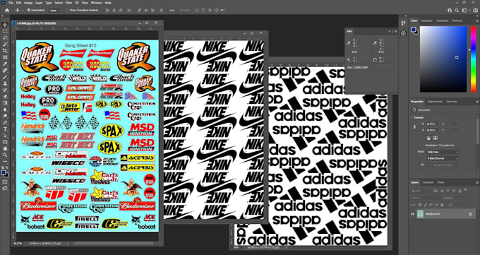 make your gang sheet ready to print in 1 to 4 hours