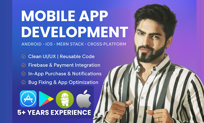 do ai mobile app development for android and ios as a react native developer