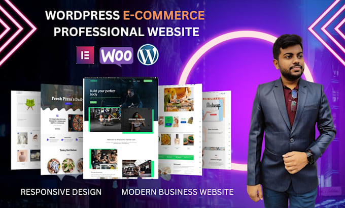 Create modern wordpress website with elementor pro by Pranto_saha57 ...