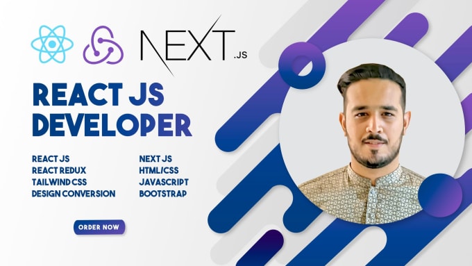 be your front end react js or next js developer