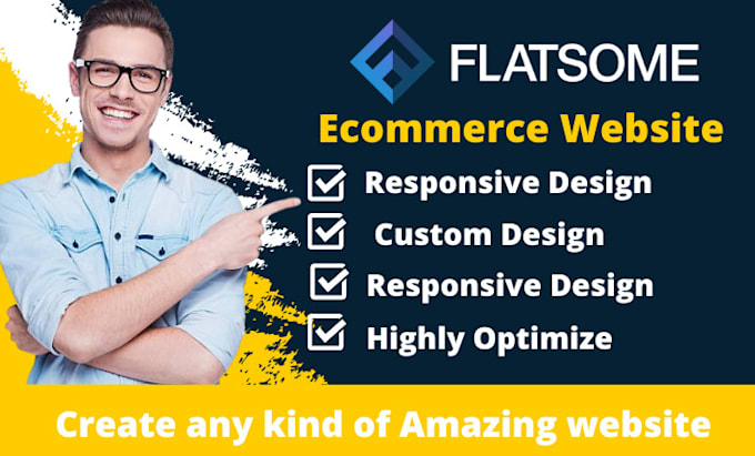 design customize flatsome woocommerce website for you