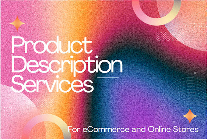 Write product descriptions for your ecommerce store by Daydisch | Fiverr