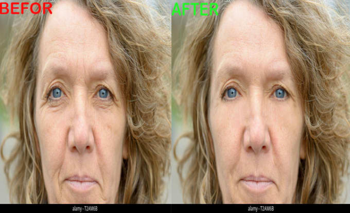 Remove wrinkles on your photos with a profissionnel quality by