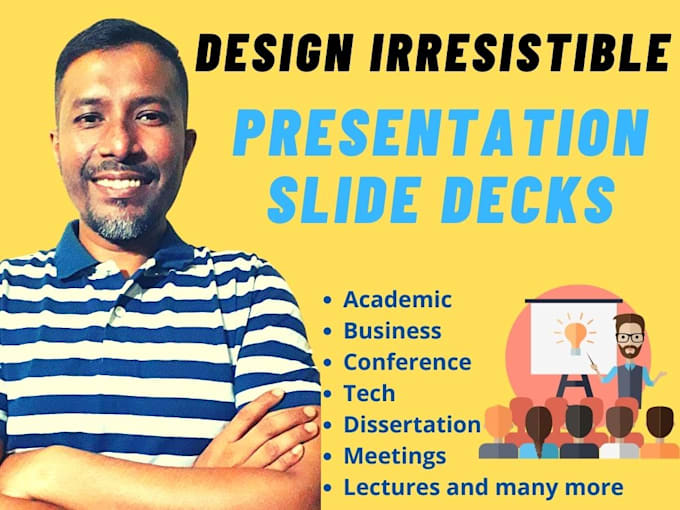 create a stunning presentation slide deck for your online courses
