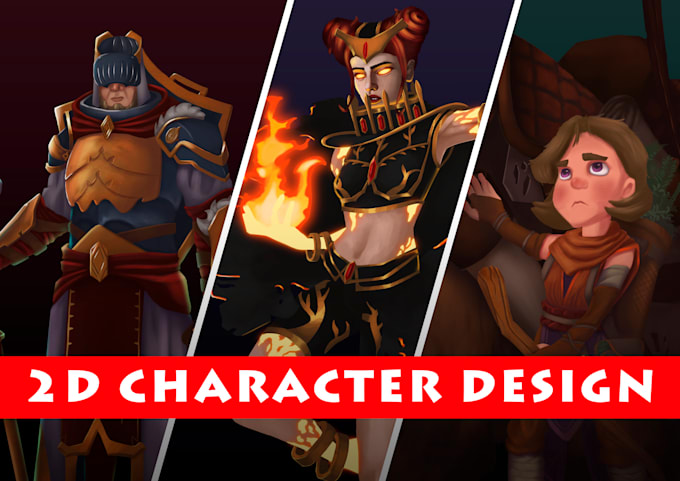 Illustrate, create concept art and design character for you by ...