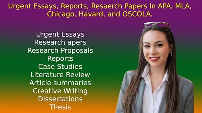 do case study, research and summary writing
