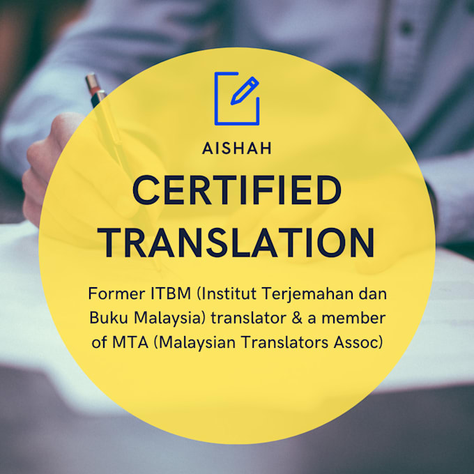 translate and certify documents
