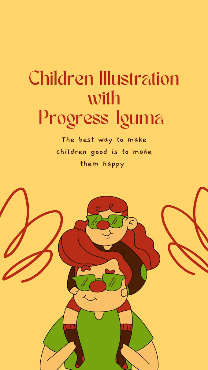 Create children book illustration book by Progressiguma27 Fiverr