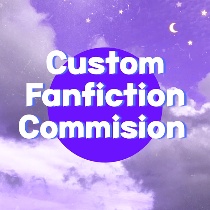 Write your fanfiction and book ideas by Fiverr