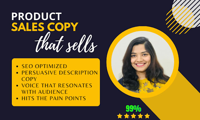Write captivating product sales copy that converts instantly by ...