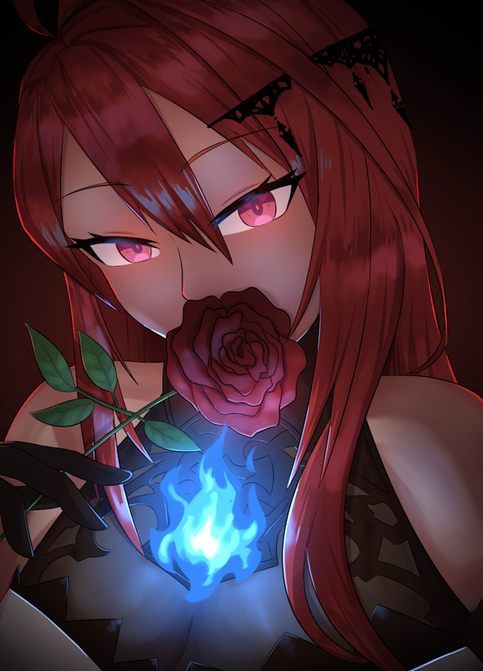 draw anime style art illustration