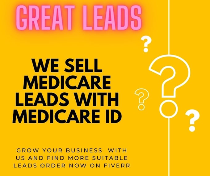 do medicare lead gen with medicare id