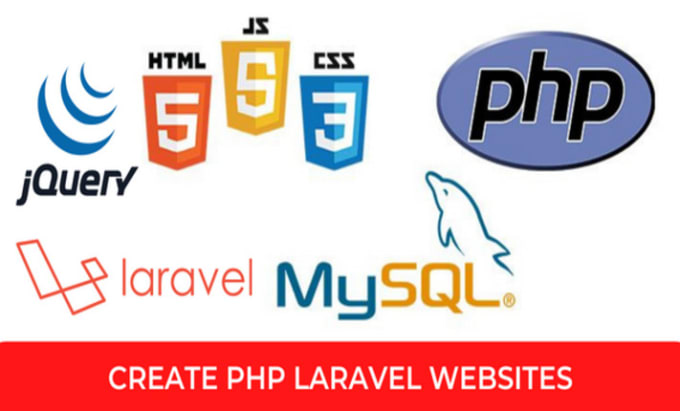 Create website in html css js jquery bootstrap php laravel by Ahtisham ...