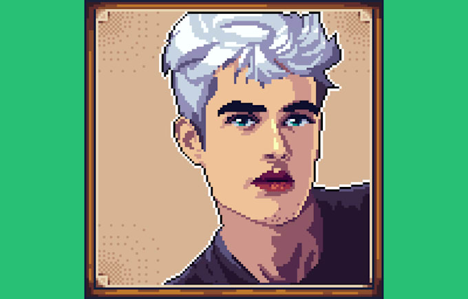 make a pixel art avatar and portrait