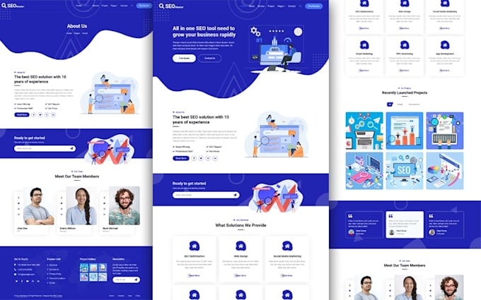 build a digital marketing agency or a business website