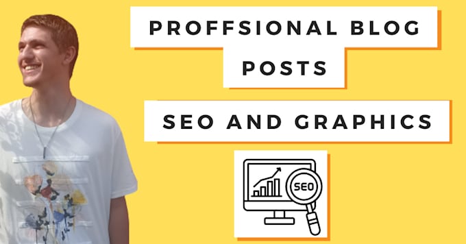 write SEO blog posts and articles
