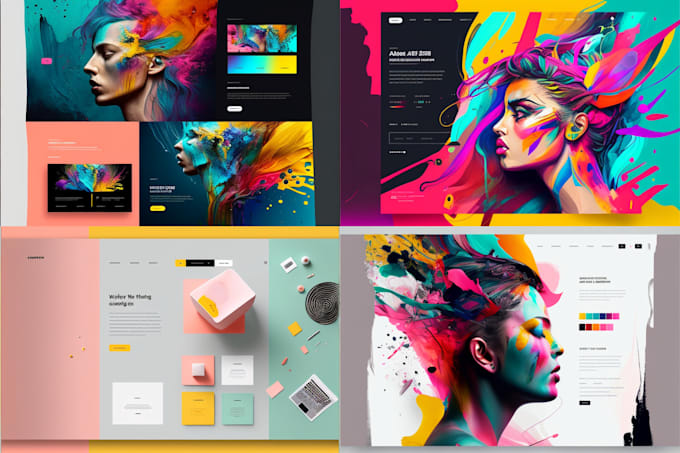 create ai generated website mockups