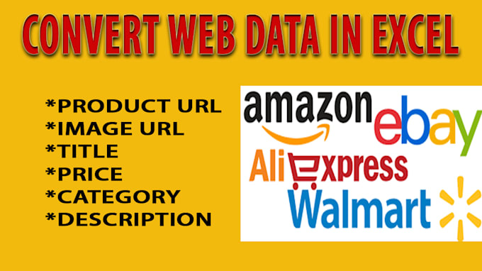 Scrape Ebay Amazon Product Data By Sheikhhammad199 Fiverr