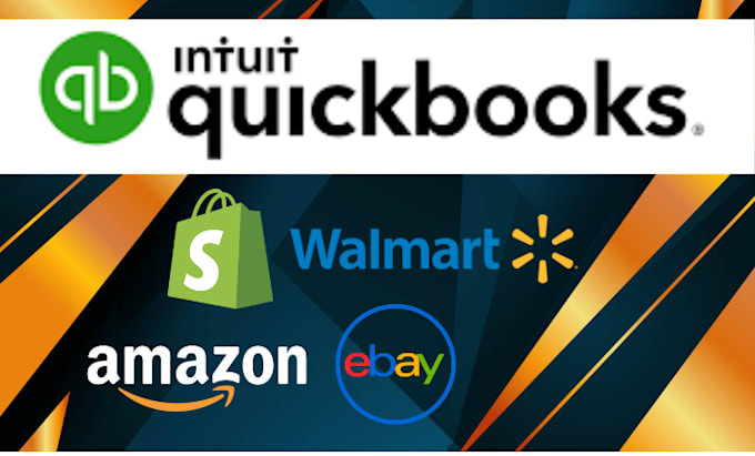 do bookkeeping for amazon, shopify, walmart in quickbooks