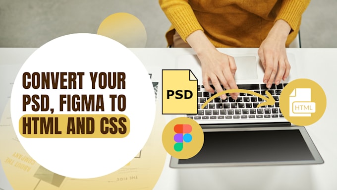 Convert your psd, figma to html, css, javascript by Zeinhaddad3 | Fiverr