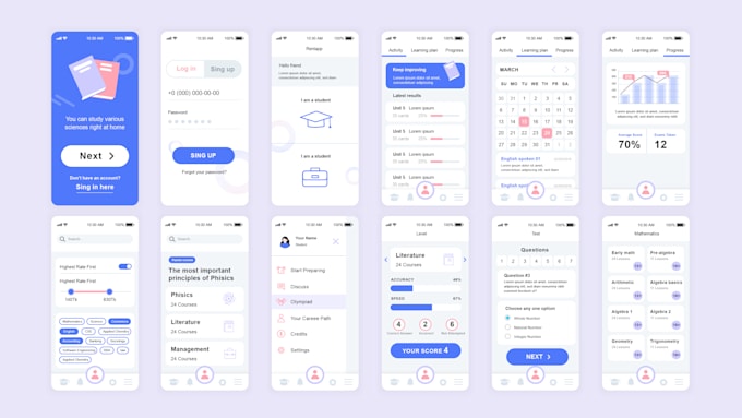 Develop a professional mobile app in react native by Zeeshantriangle ...