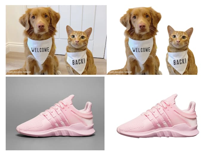 Cut out image background remove professionally by Merryllamasares Fiverr