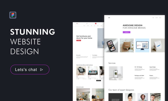 Do stunning website ui design, wireframe, and prototype in figma by Rk ...