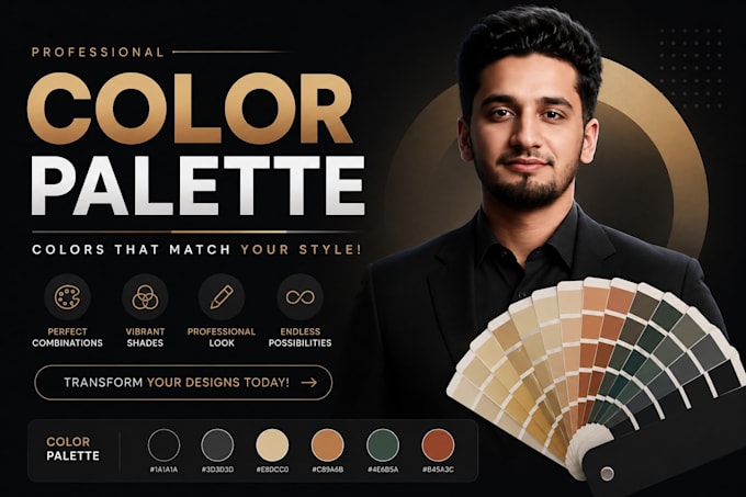 make color palettes for your business, brand and website