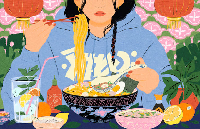 professional illustrations for marketing and content